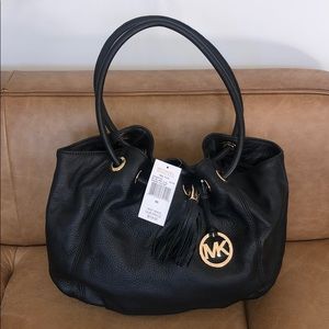 NEW❗️Michael Kors Black Leather Purse